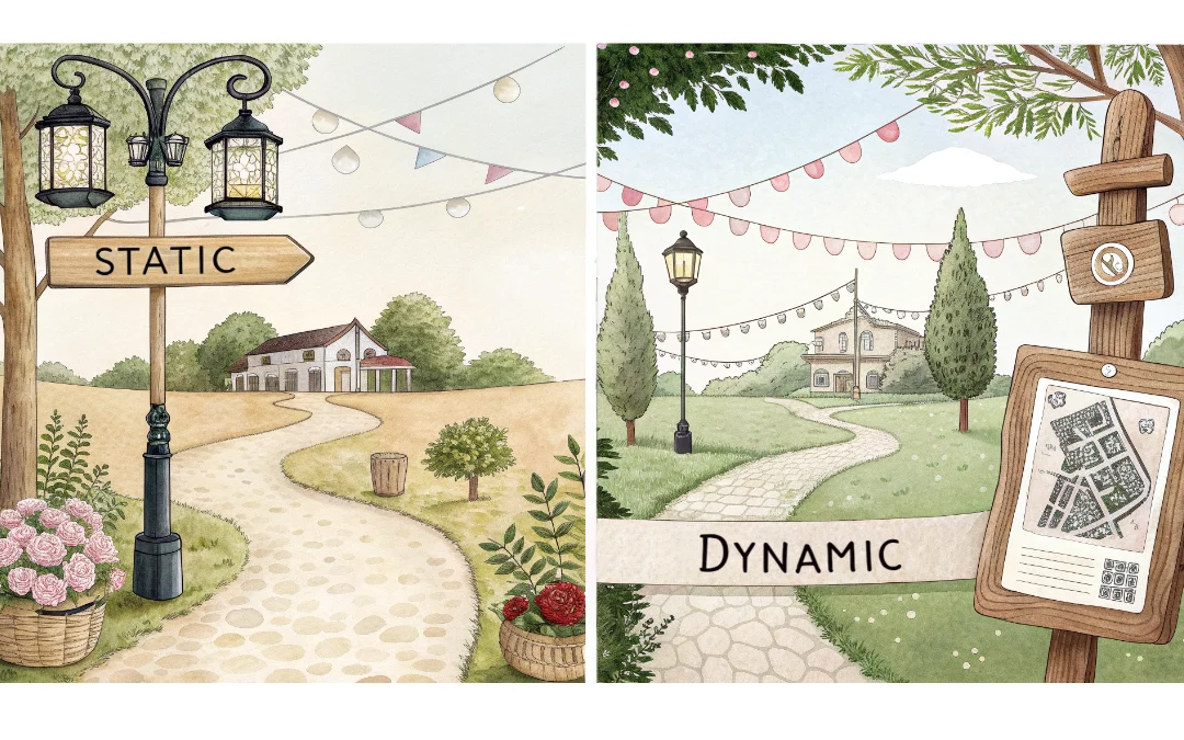 Wedding QR Codes 101: Should You Use Static or Dynamic?